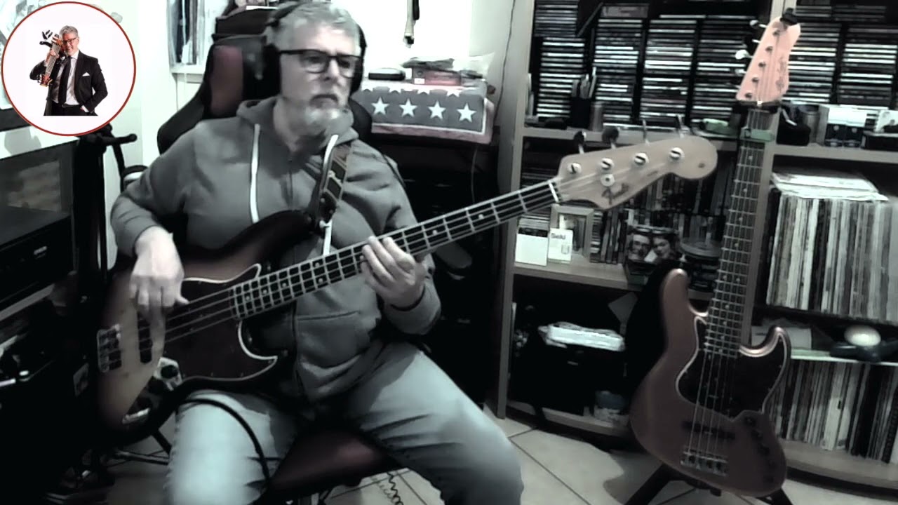 Steamy Windows - Tina Turner ....my personal bass cover with 1966 Fender jazz bass
