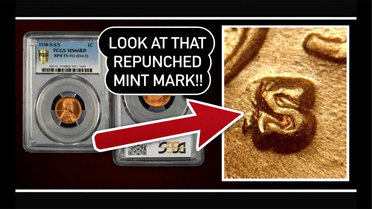 LOOK AT THAT REPUNCHED MINT MARK!! #coins #coin #youtubelive
