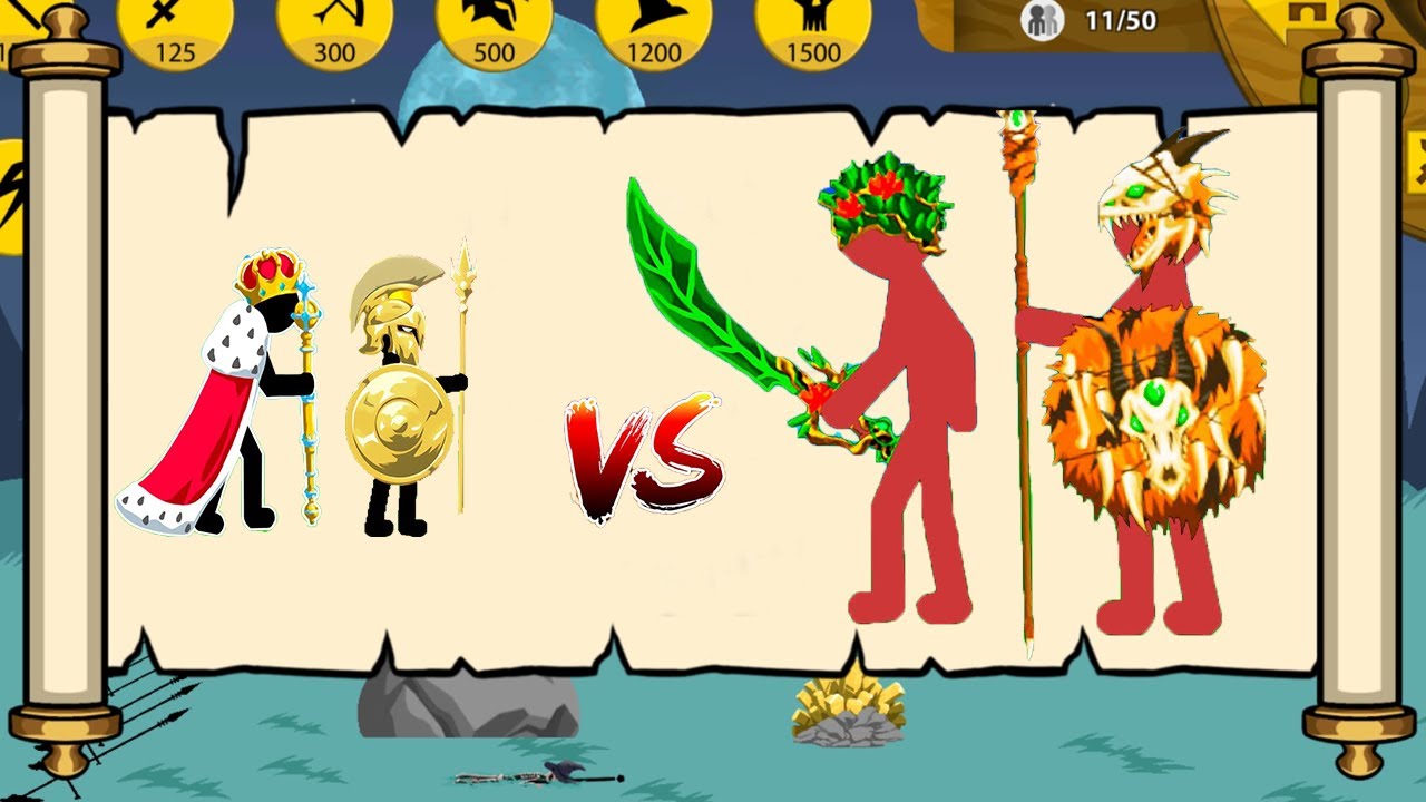 GOLDEN SPEARTONS VS BIG PRINCES | STICK WAR LEGACY