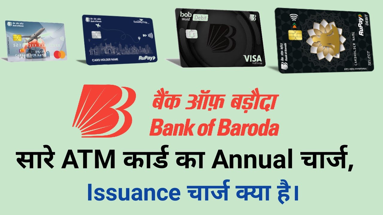 Bank of baroda debit card charges|bob atm card apply|Bank of baroda rupay platinum debit card charge