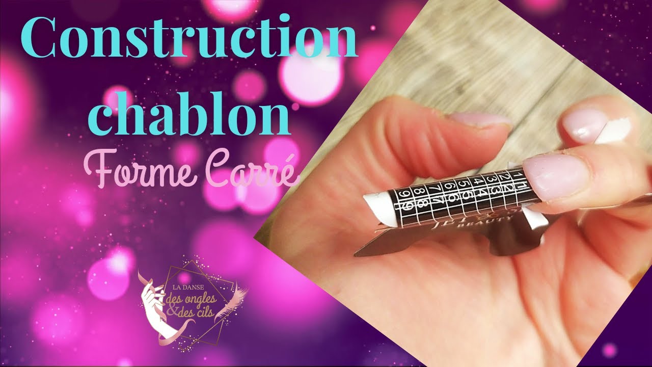 [TUTO] CONSTUCTION CHABLON FORME CARRE