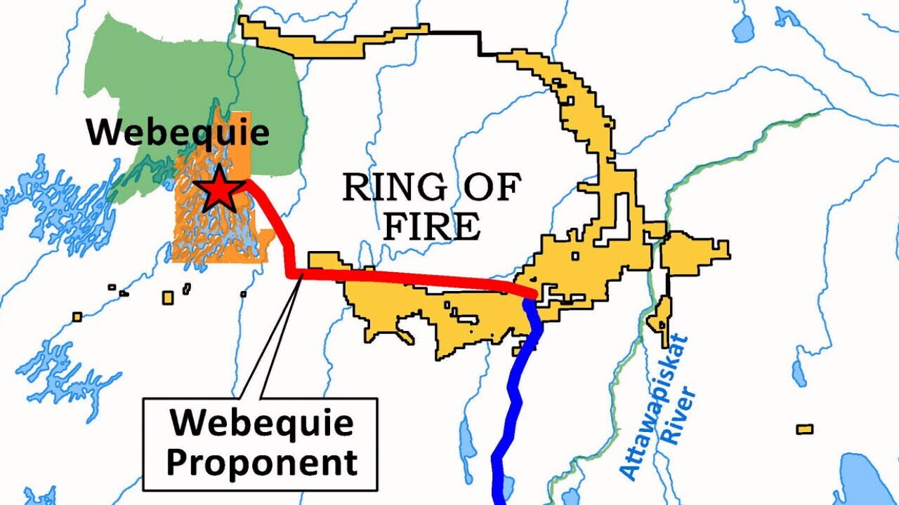 День открытых дверей на дороге Webequie Supply