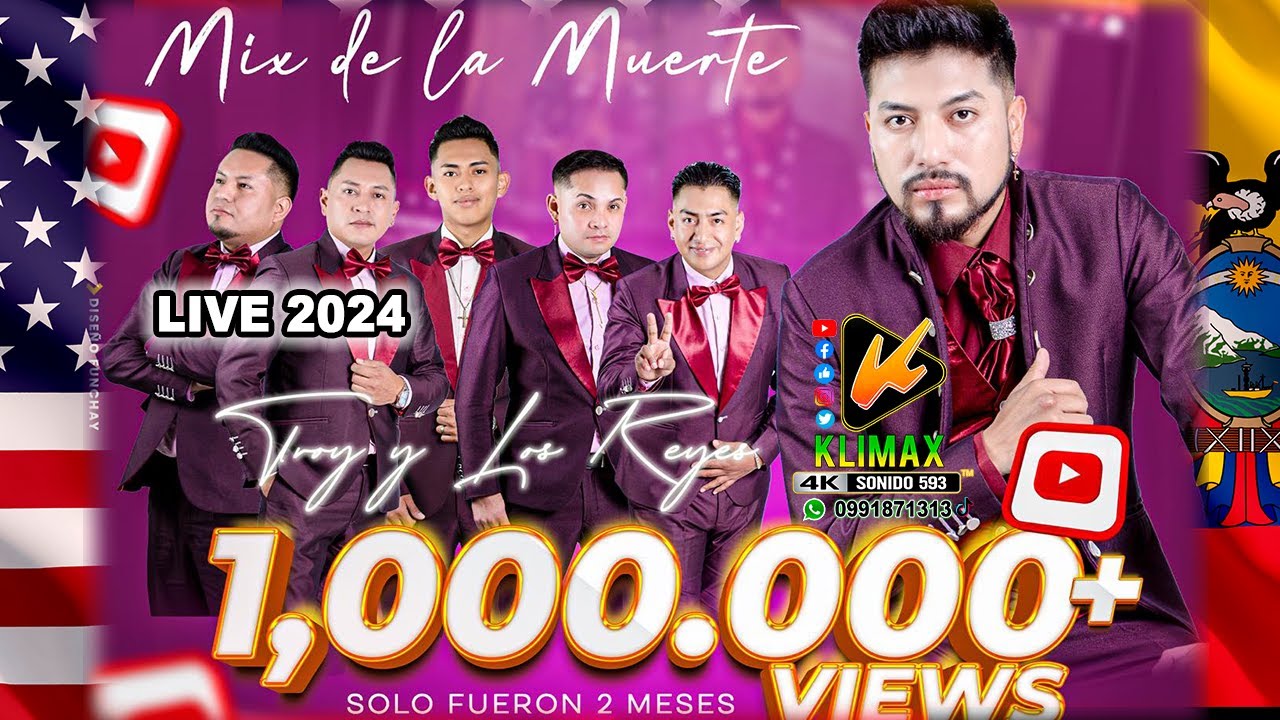 MIX DE LA MUERTE LIVE 2024 / TROY Y LOS REYES - KLIMAX 4K ENTERTAINMENT