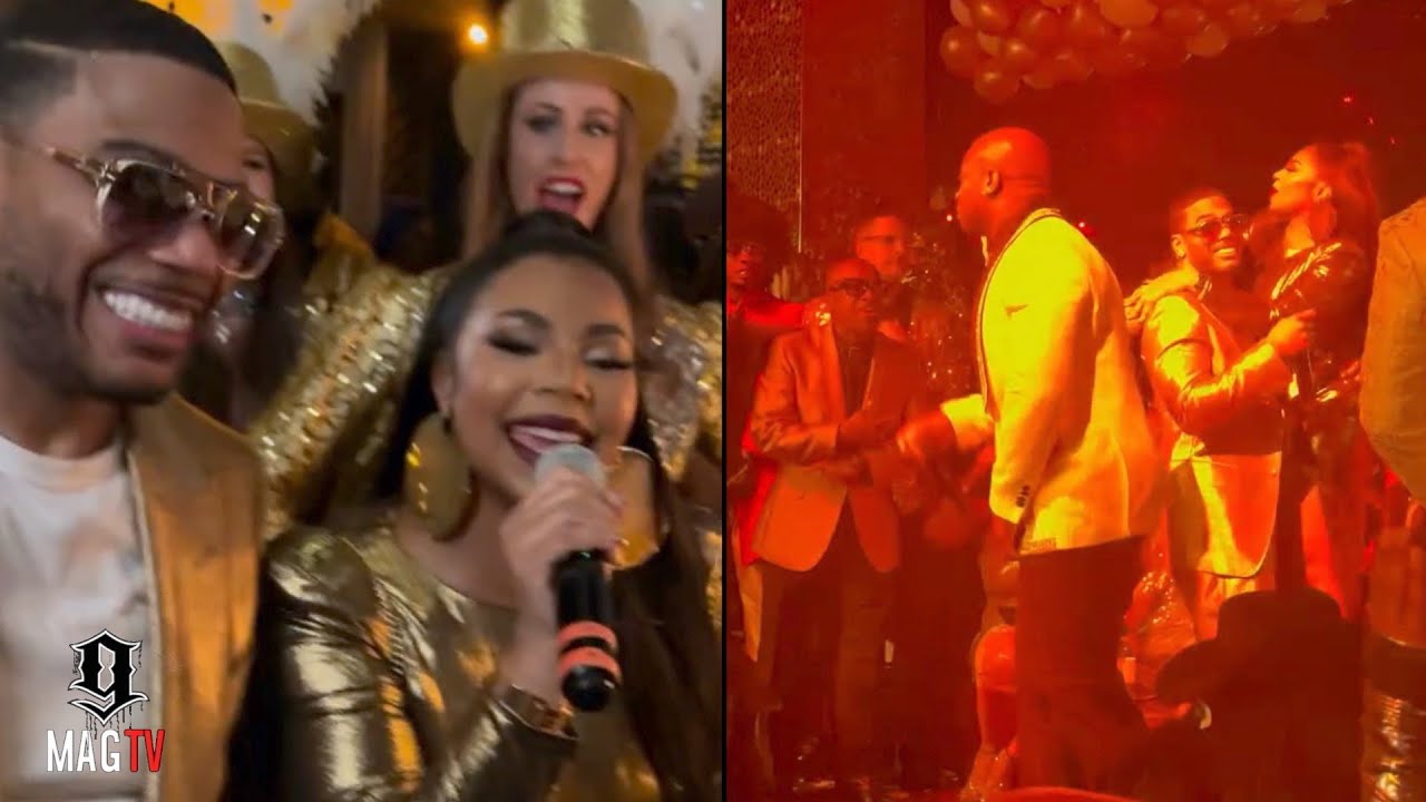 Nelly & Wife Ashanti Celebrate His Star-Studded 50th B-Day In Las Vegas! 🎂