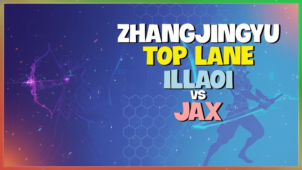 ZhangJingyu Illaoi : His DAMAGE is DEVASTATING ONE SHOT vs Rank 1 Jax in Challenger Elo