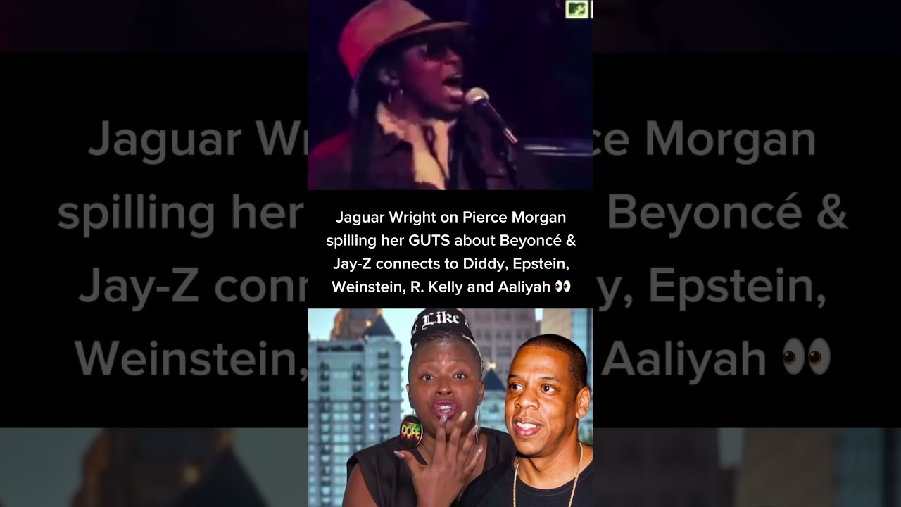Jaguar Wright not playing with Jay-Z and Diddy she expose rappers & Beyonce on Piers Morgan Show