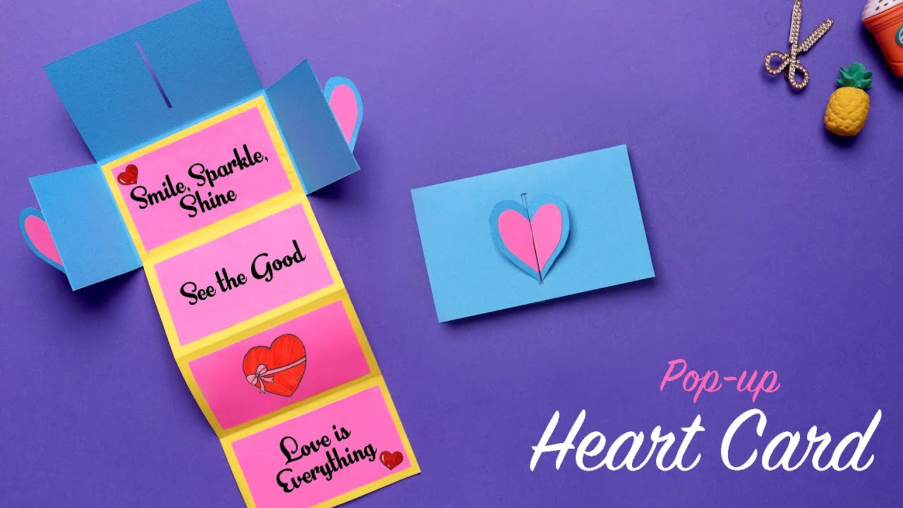 DIY Pop-up Card | Twist and Pop Card Tutorial | Greeting Card