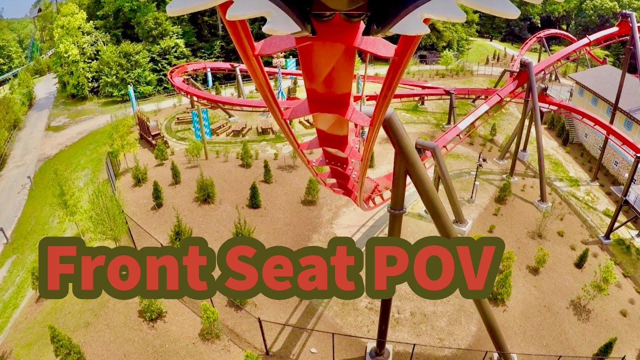 Big Bad Wolf: The Wolf’s Revenge At Bush Gardens Williamsburg Front Row POV