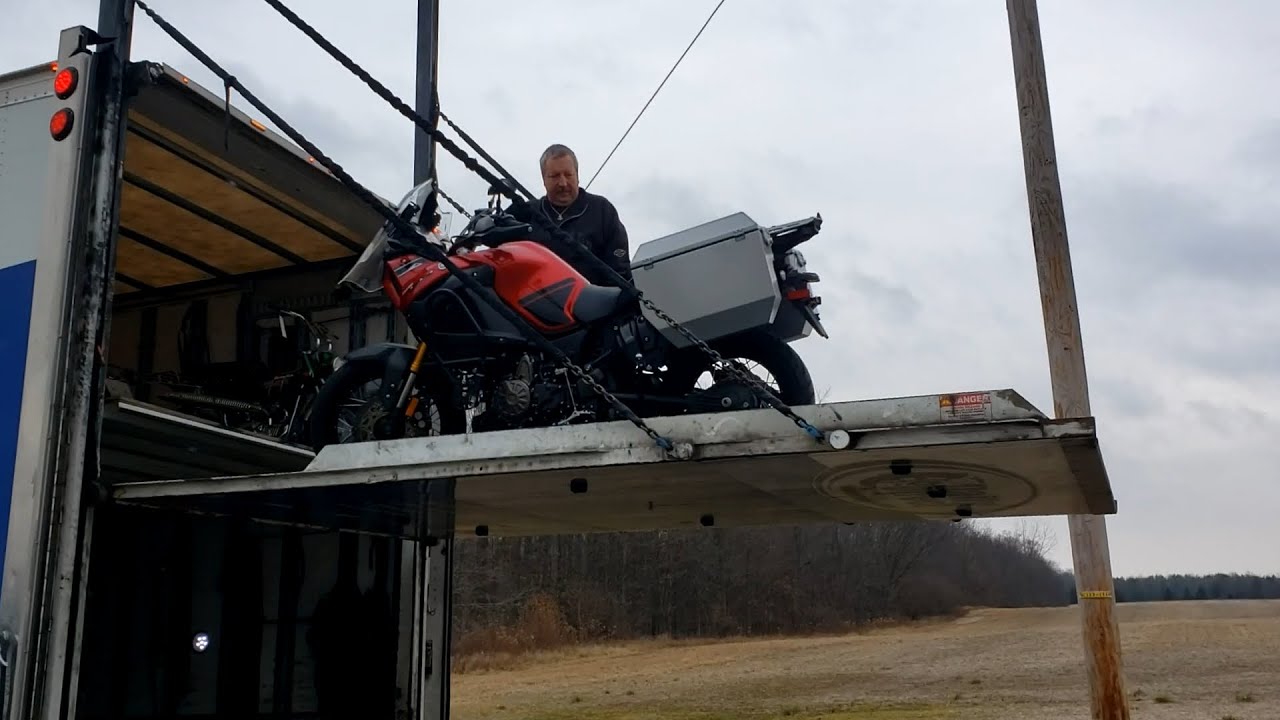 SuperTenere Delivery and First Ride