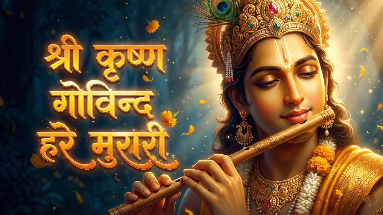 Shree Krishna Govind Hare Murari | Most Peaceful Krishna Bhajan 🦚 | Morning Bhajan 2026