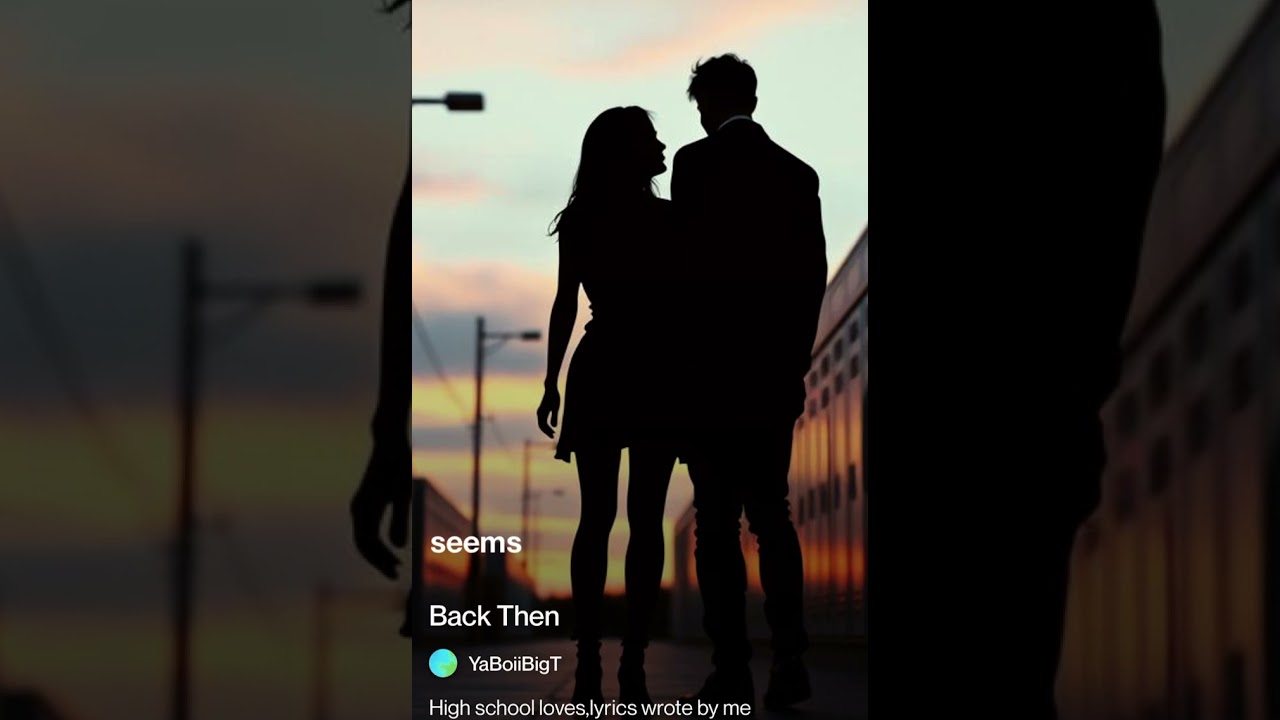 I wrote the lyrics but ai sing my lyrics for me,this song basically mean back then love use be real