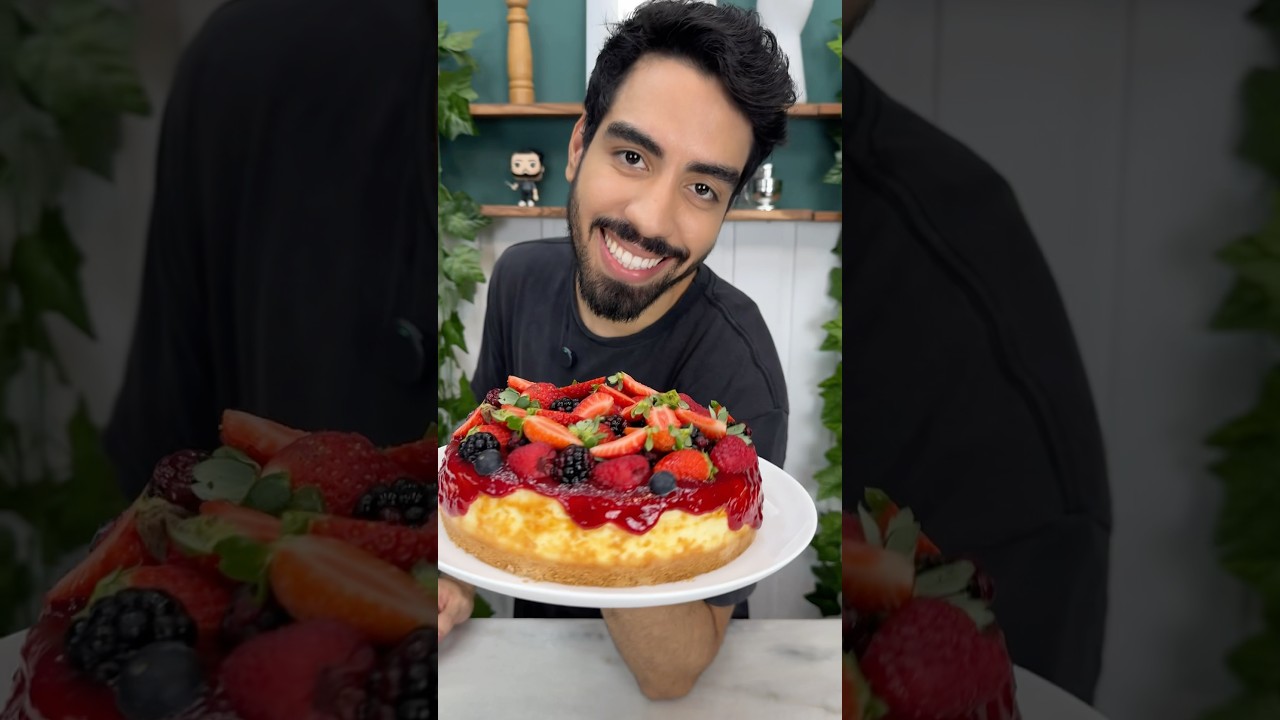Cheesecake de Frutas Vermelhas &hearts;️