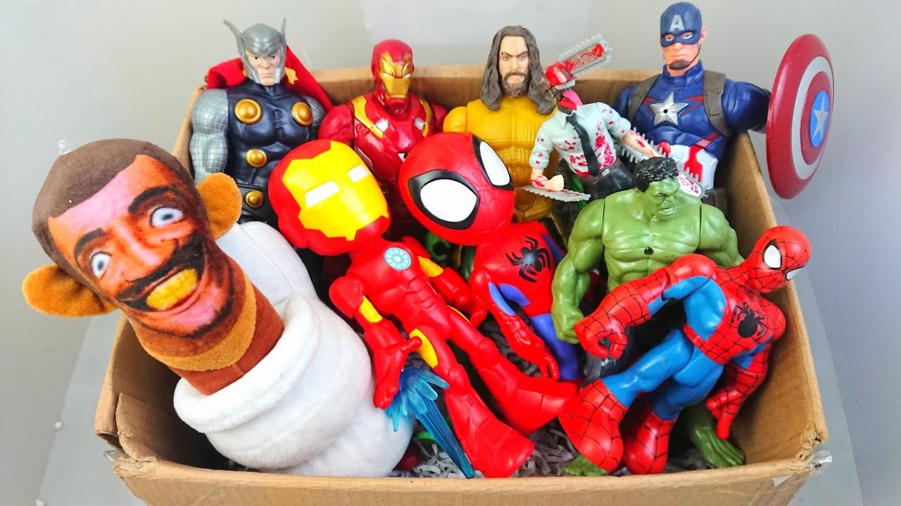 Multiverse of marvel spidey spiderman vs ironman captain america  avengers vs hulk skibidi toilet