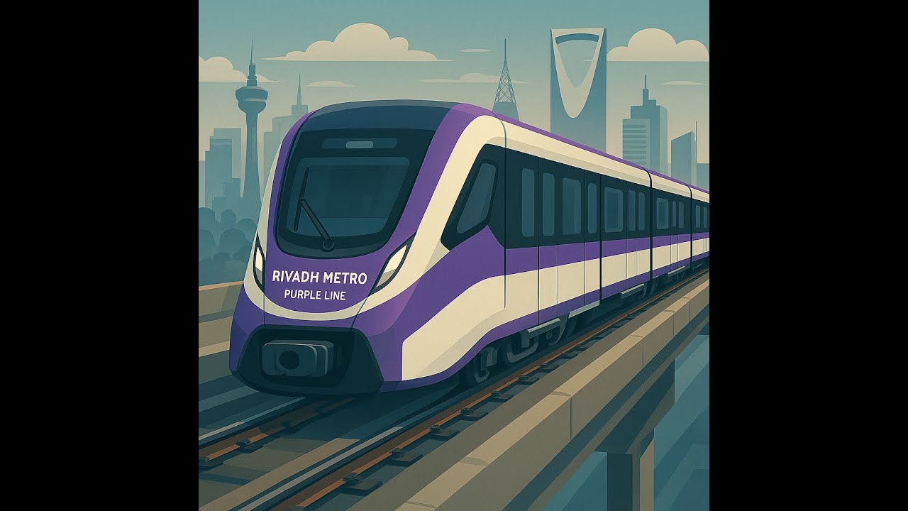 Riyadh Metro Purple Line (First Class Cabin)