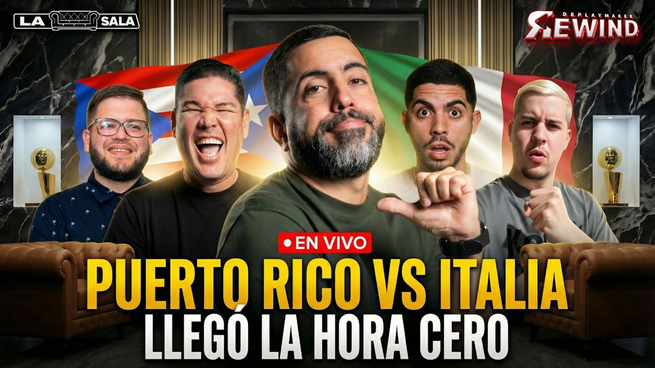 WBC | WATCH PARTY juego Puerto Rico 🇵🇷vs Italia 🇮🇹#LIVE