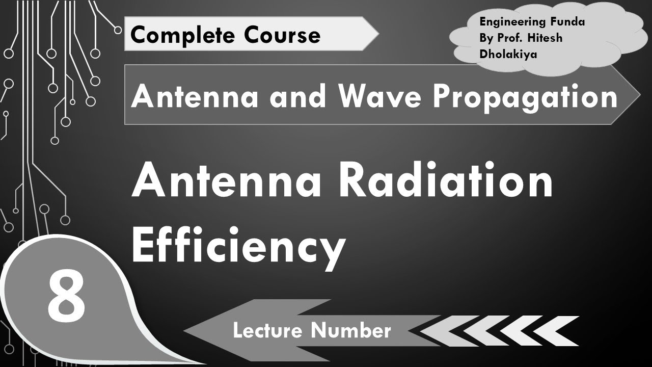 Antenna Radiation Efficiency (Definition, Basics, Unit, Formula & Calculation) Explained