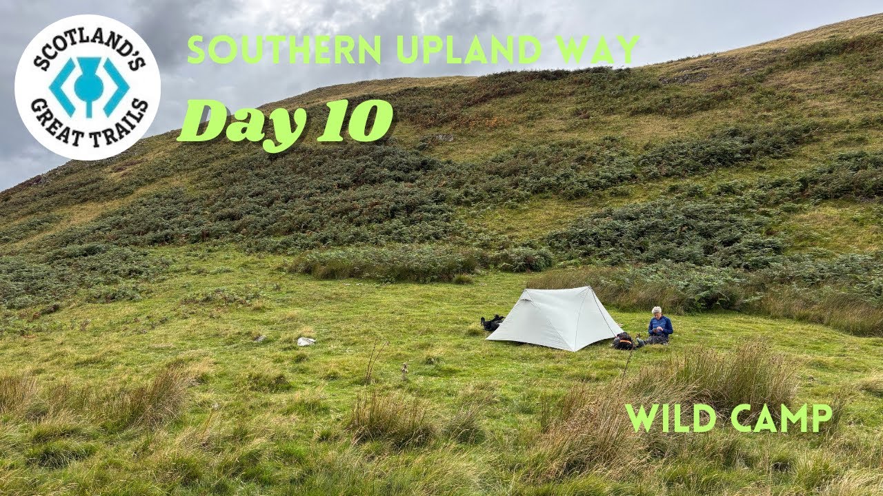 Southern Upland Way 2025 - Day 10 - Over Phawhope Bothy to Wild Camp