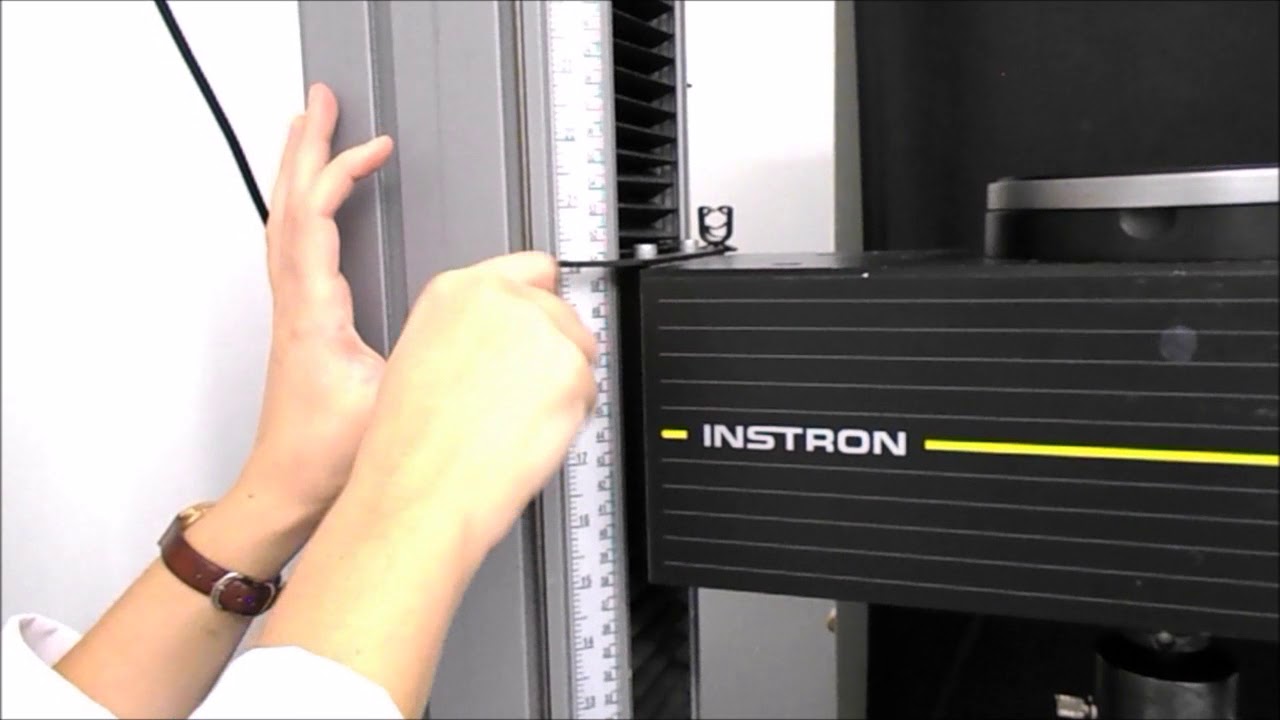 Instron Compression Test Instructional Video Compression