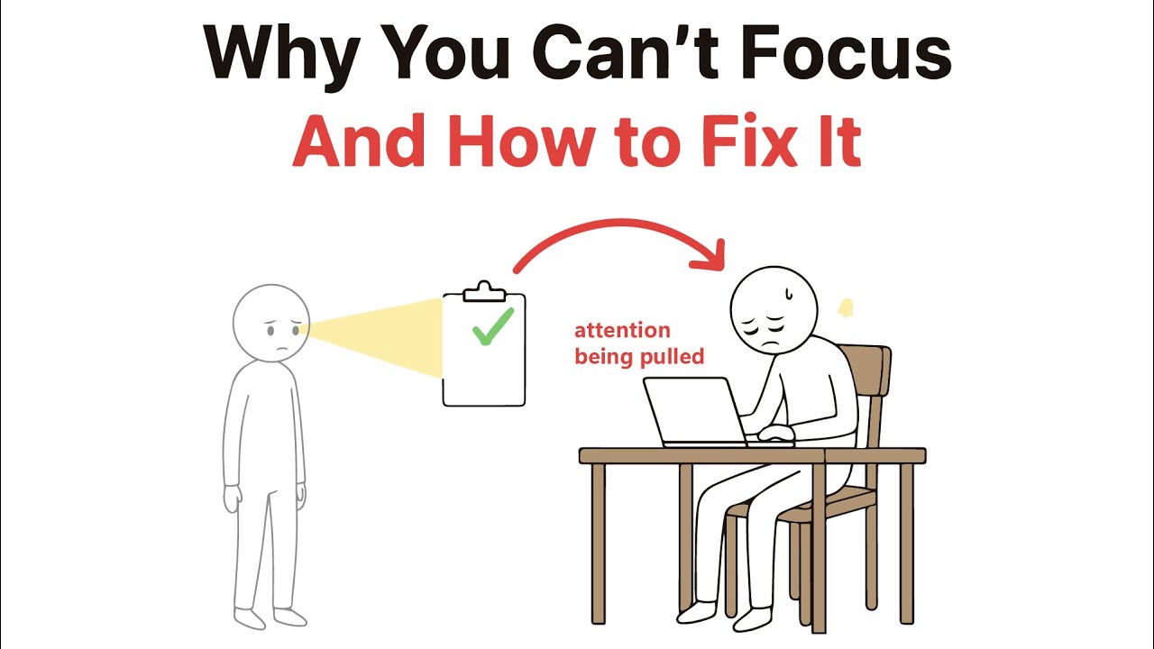 Why You Can’t Focus And How to Fix It