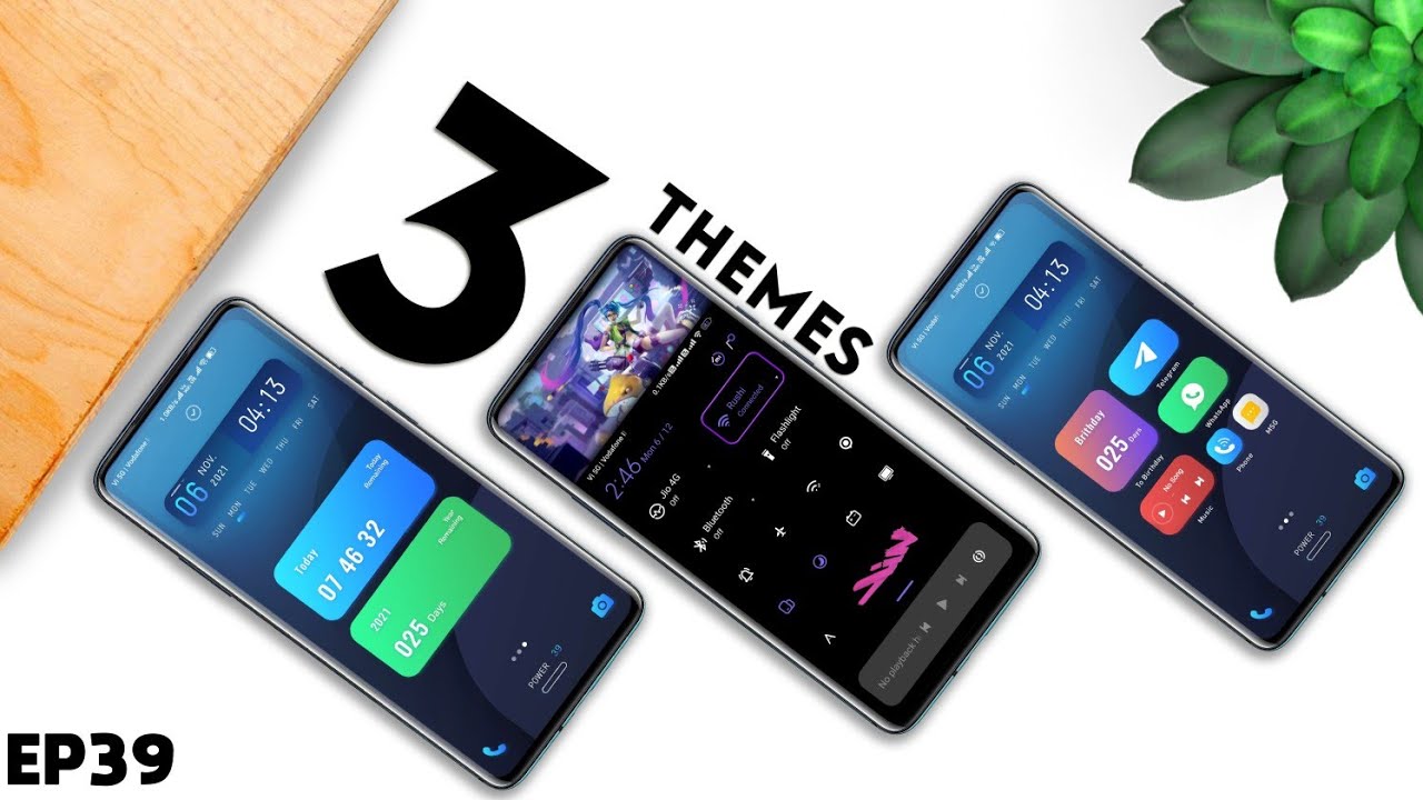Top 3 Cool Animated Miui 12 Themes | MIUI 13 Theme Customisation | Control Centre MIUI 12.5 || Ep 39