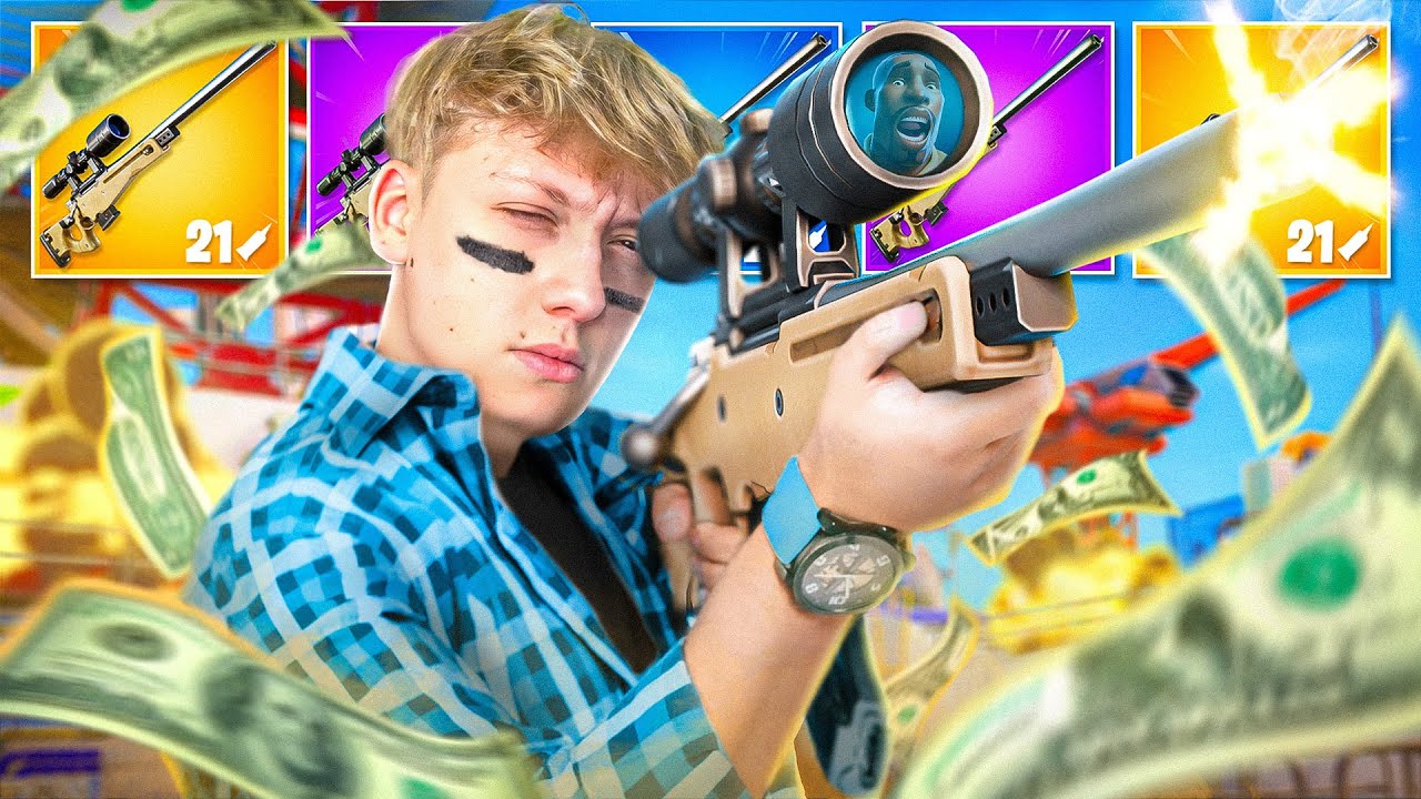 Die ONLY SNIPER Challenge im SOLO CASH CUP! 🏆 (Extrem Schwer)