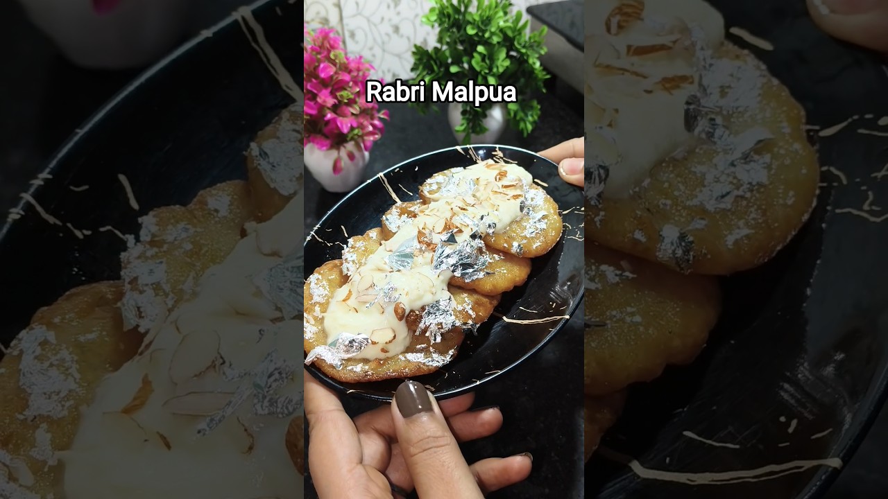 Holi Special Rabri Malpua #youtube #shorts #viral #food #cooking #surbhikirasoi #trending