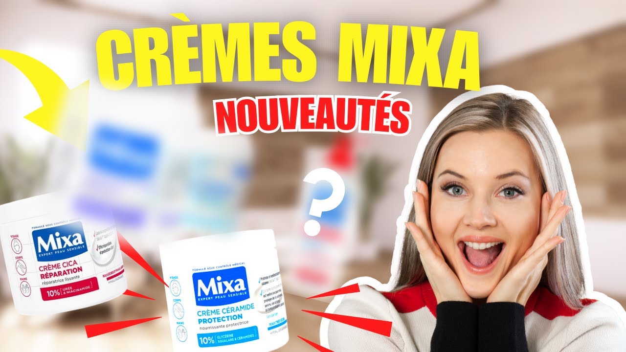 Mixa Nouveautés, les nouvelles crèmes mixa corps visage #mixa #blogbeauté
