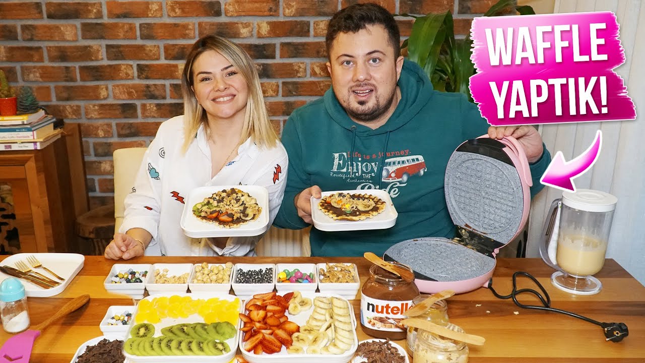 MUKBANG ÇEKERKEN KAVGA ÇIKTI! (WAFFLE MUKBANG)