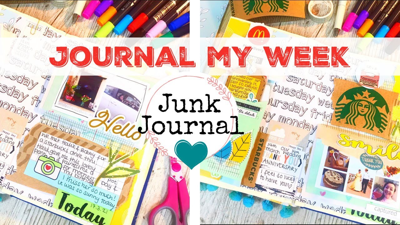 PROJECT LIFE JOURNAL STYLE | Junk Journal With Me | Journaling My Week | ad