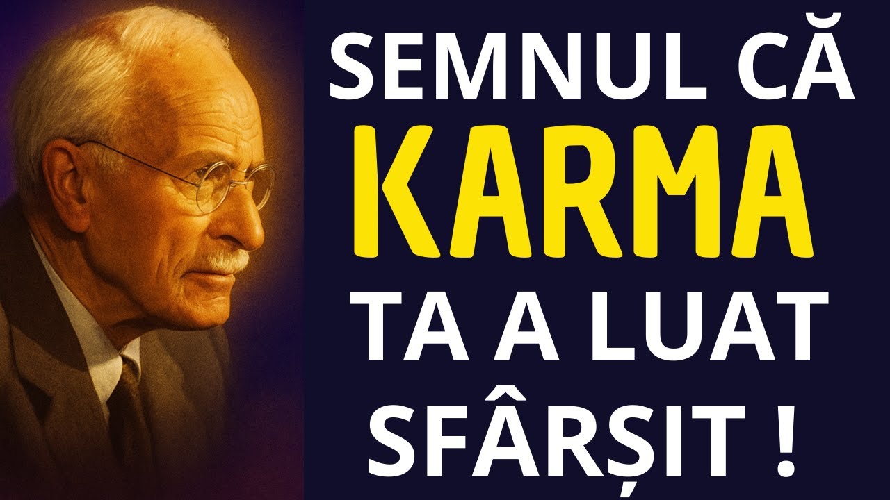 DACĂ SIMȚI ACESTE 4 SEMNALE... KARMA TA A FOST ACHITATĂ - CARL JUNG !