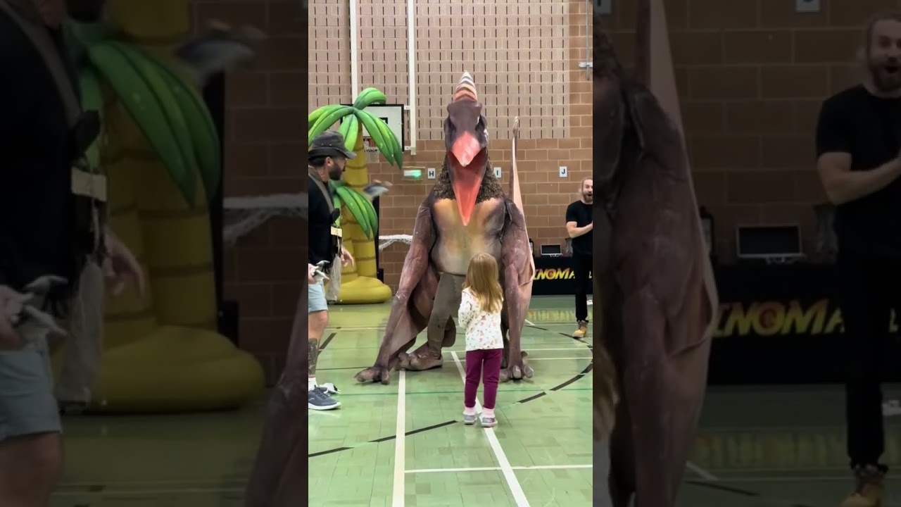That was a bit low. Fun feeding the pteranodon