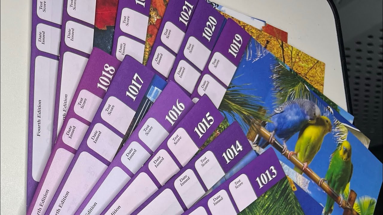 ACE PACE Word Building grade 2 flip through 1013-1024