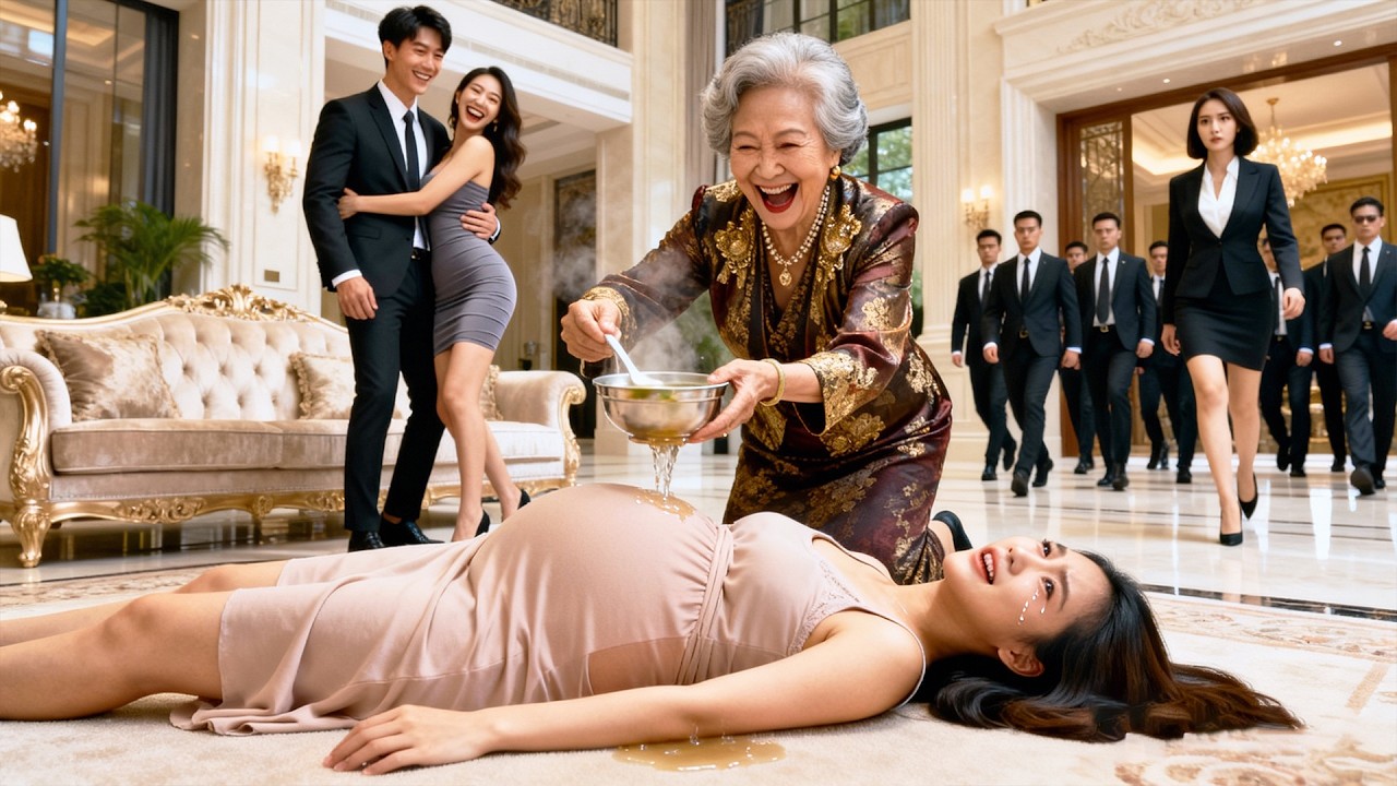 囂張婆婆和渣男當眾羞辱我是臭要飯的，卻不知我就是他們一心巴結的千億財團的千金！一句話讓召來100個保鏢，讓小三和渣男一家淪為真乞丐！ZYDJ