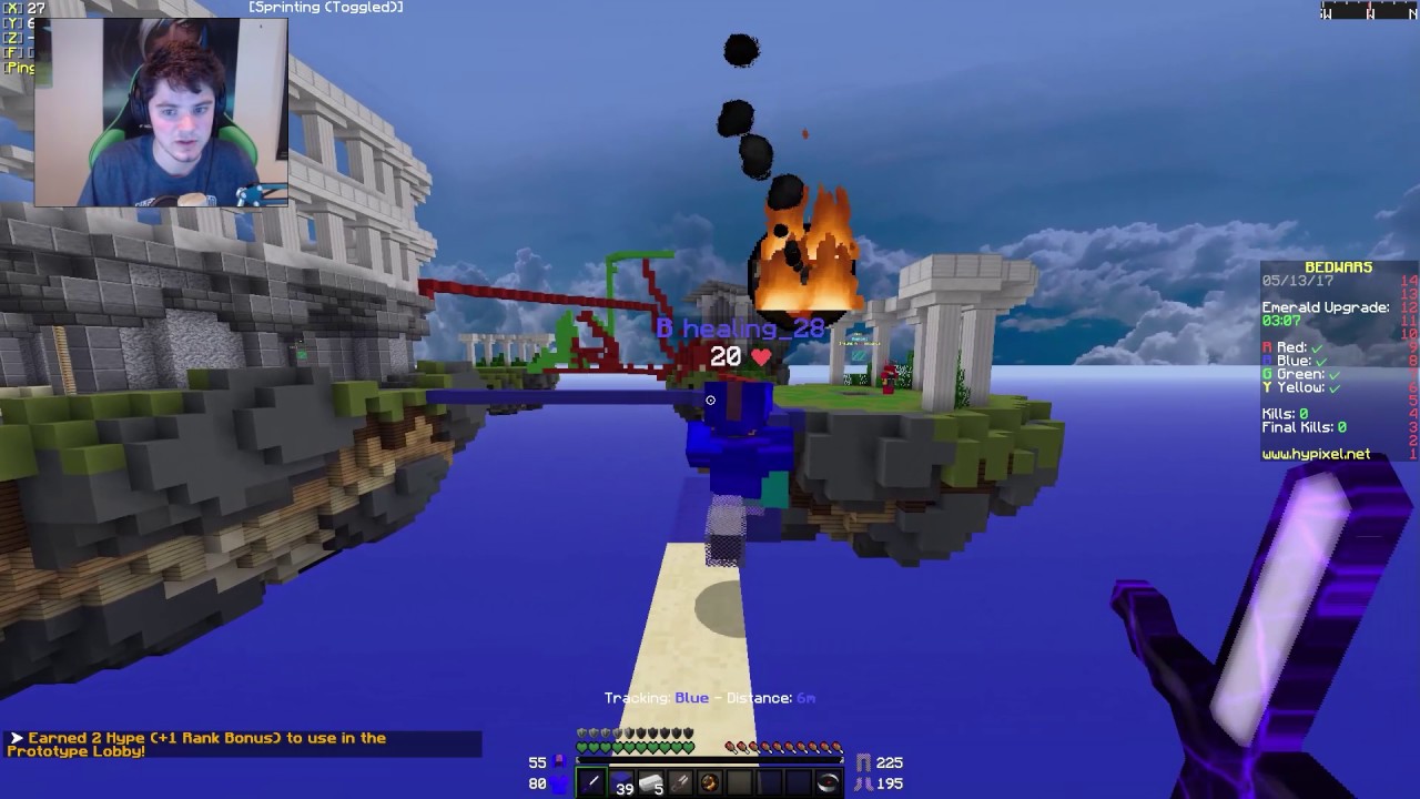 Hypixel Youtuber Bedwars: THE TAPL CARRY w/ Tylarzz (Full Game)