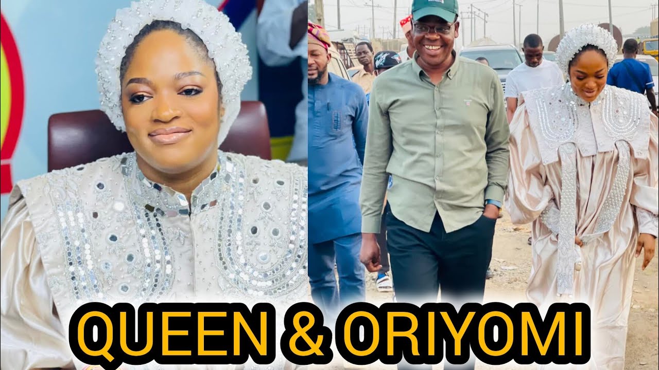 Queen Naomi Glorious Arrival At Oriyomi Hamzat Radio In Ibadan For Her Kids Funfair Event Interview
