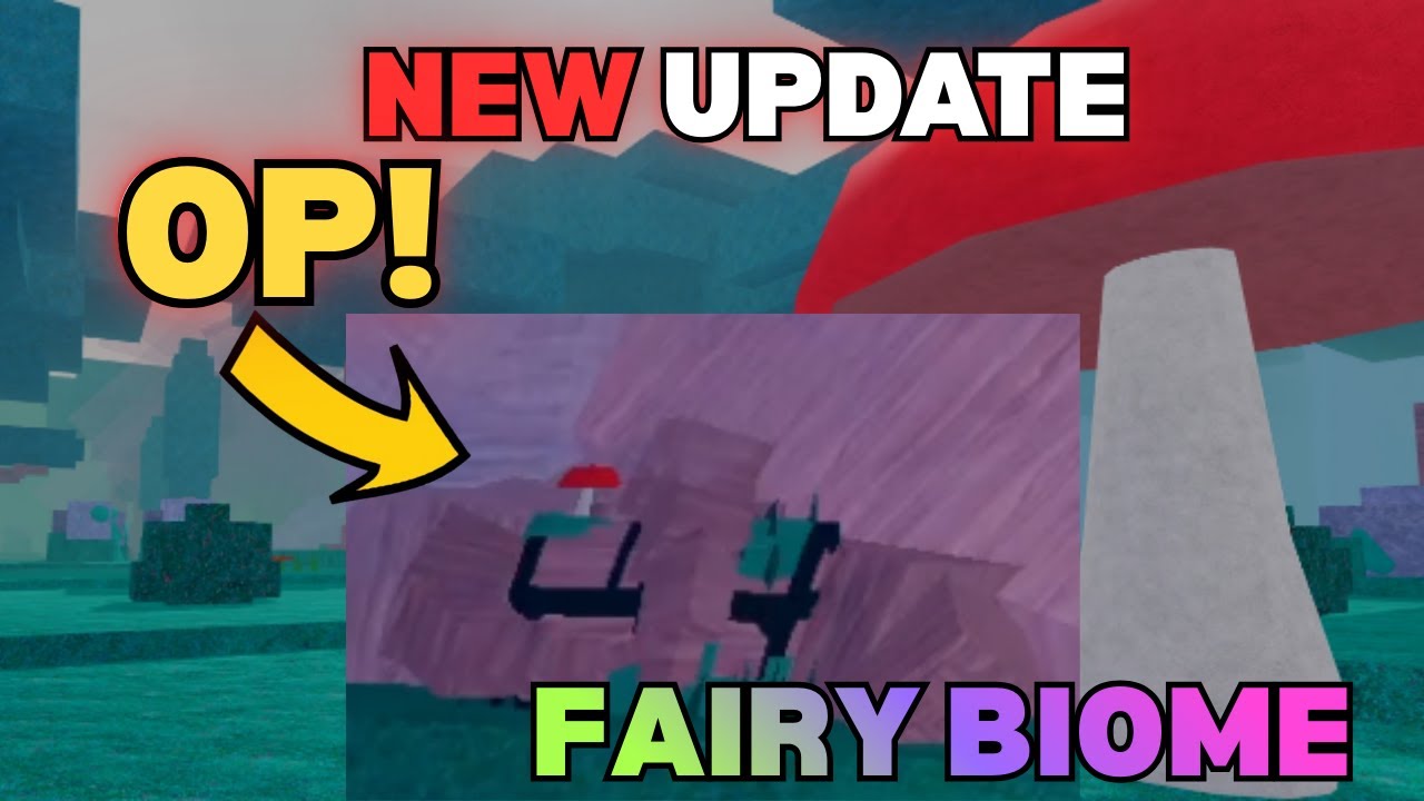 I Beat The NEW 99 NIGHTS in the Forest UPDATE (OP LOOT +  FAIRY BIOME)