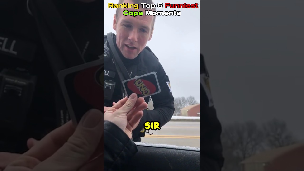 Ranking Top 5 Funniest Cops Moments 😂🚨 
