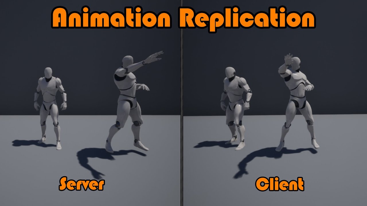 Репликация | Монтаж анимации — Учебное пособие по Unreal Engine