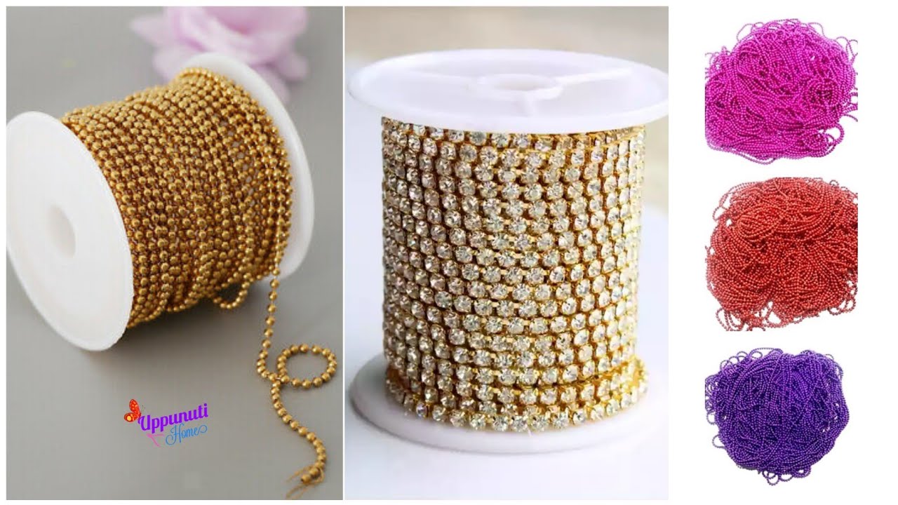 How To Make Designer Earrings At Home | DIY | Pearl Drop Earrings | Jewelry Making | uppunutihome