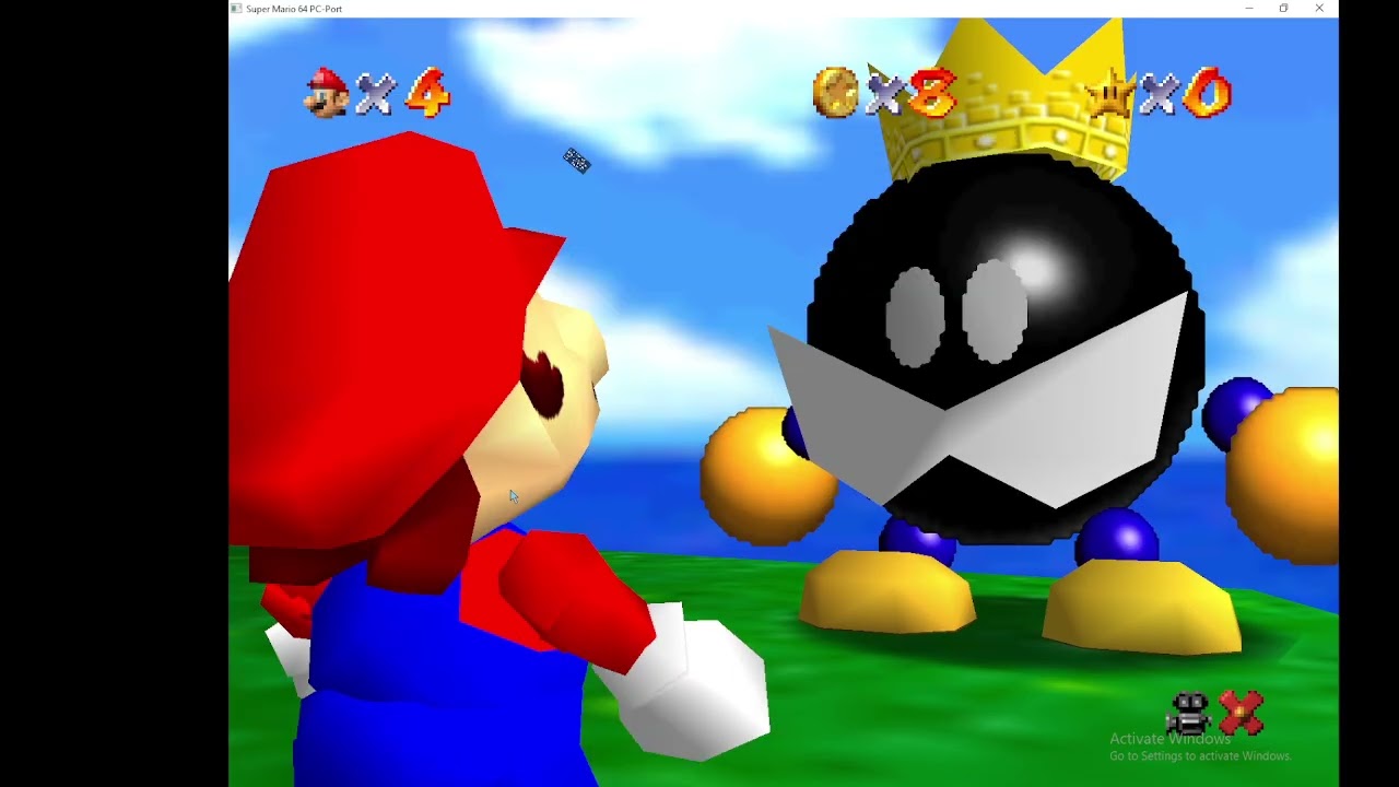 sm64 bomb fight