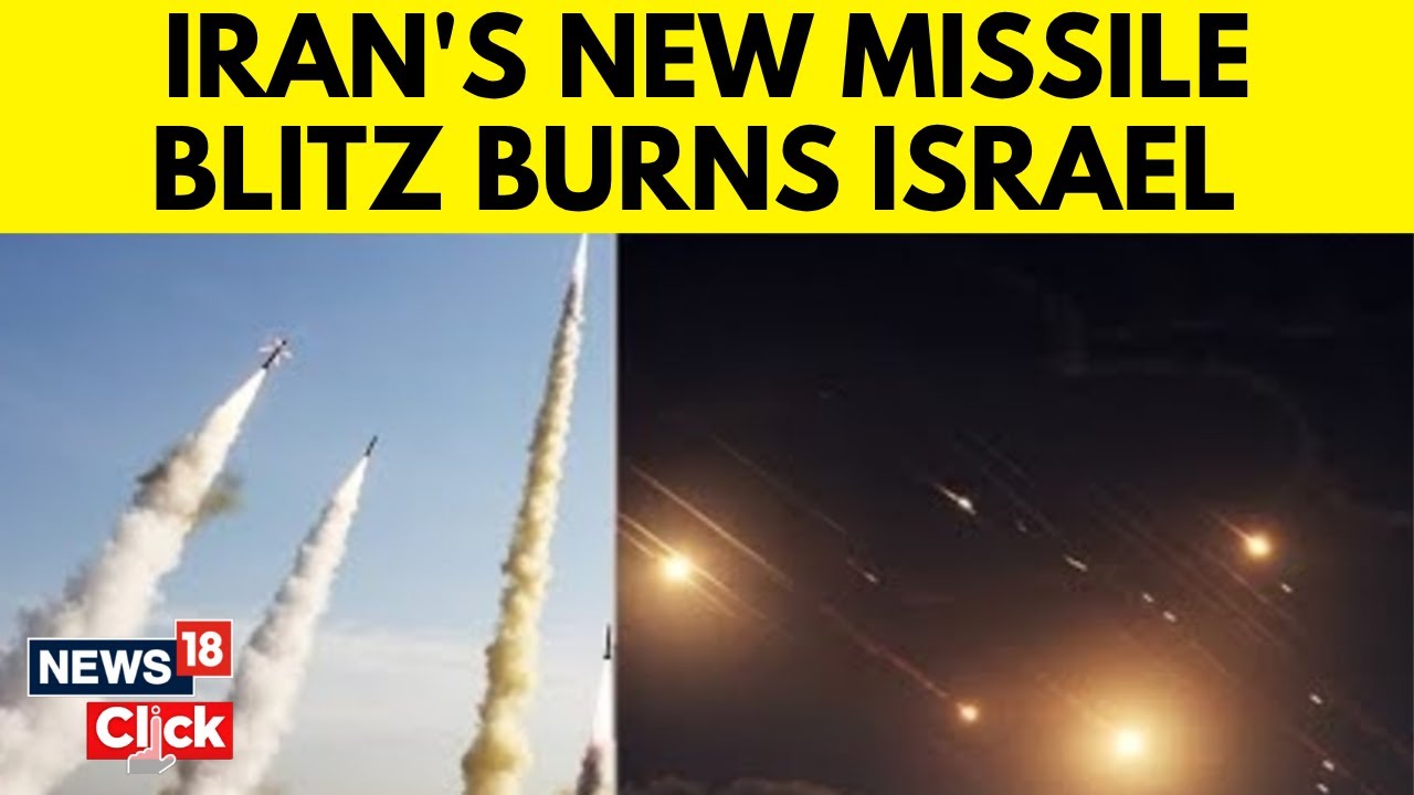 Iran’s New Missile Blitz Burns Israel | Breaking News | Middle East Crisis | Israel Iran War | N18G