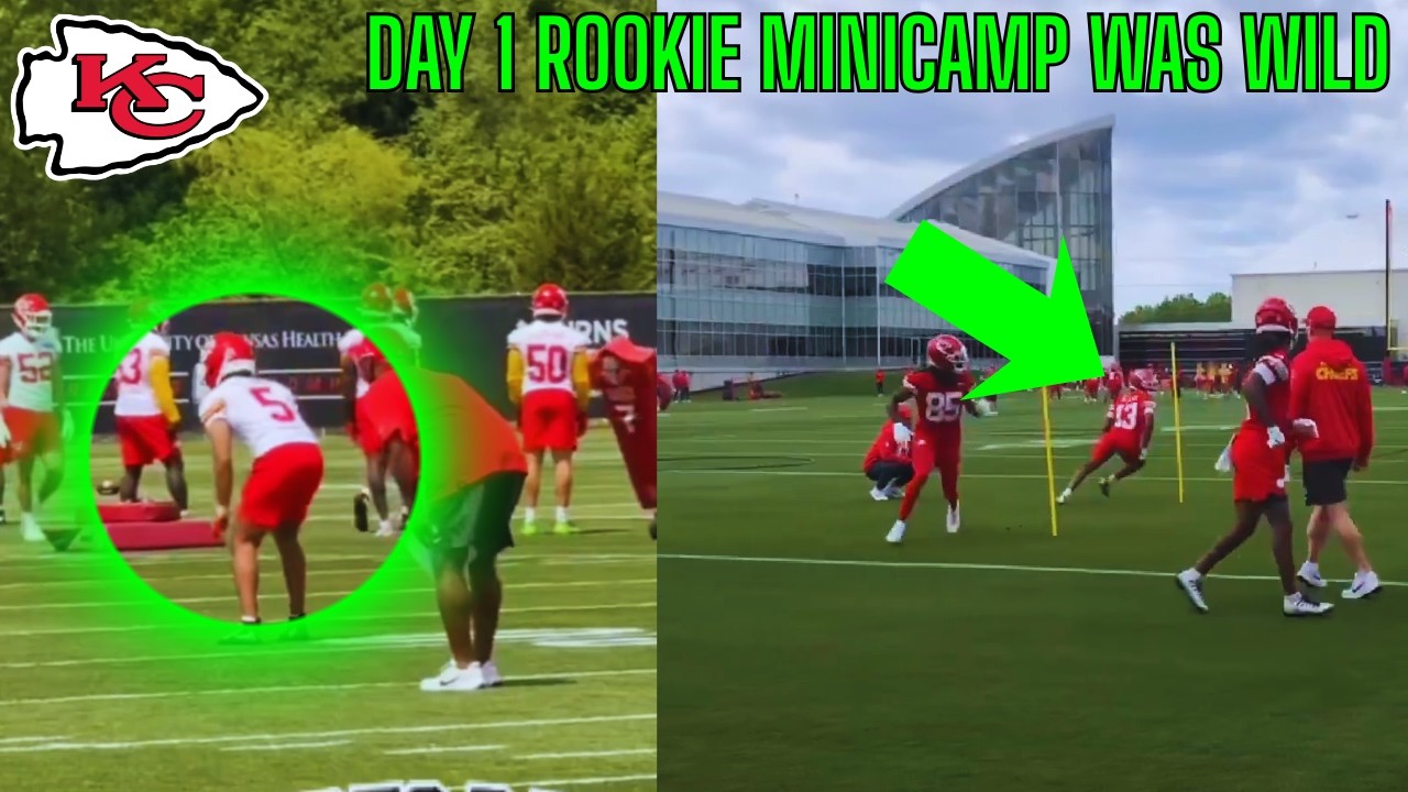 The Kansas City Chiefs Rookie Minicamp Looks UNREAL... | Cyrus Allen Mansoor Delane FIRST LOOK |