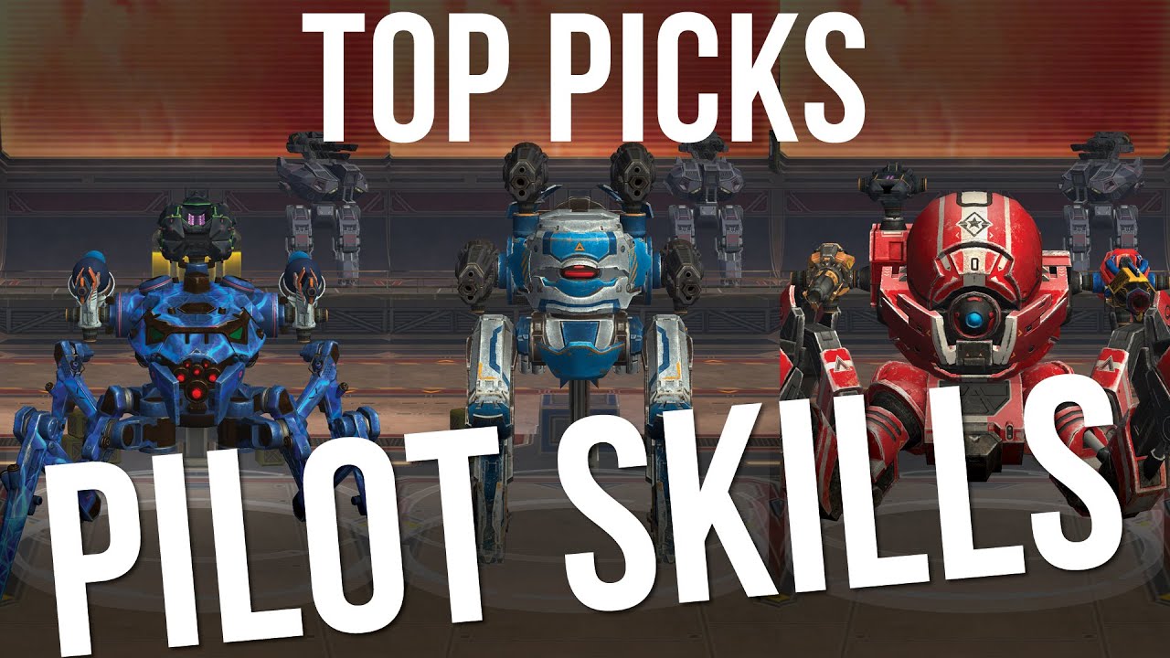 War Robots - My Top 3 Pilot Skills For Invader, Rayker, Blitz