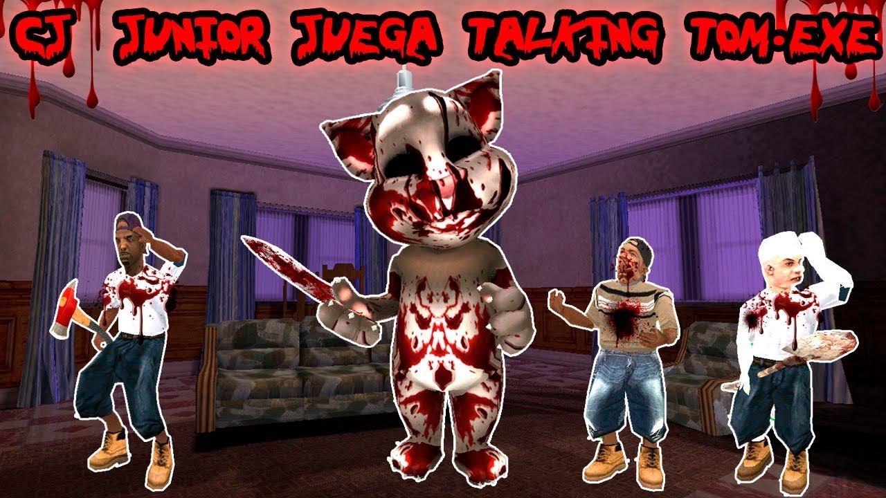 Cj Junior juega Talking tom.Exe - Loquendo - Gta san andreas