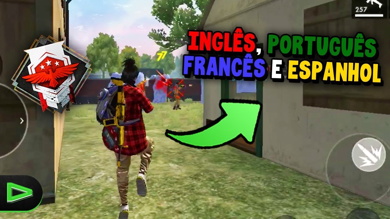 O POLIGLOTA ATACA NOVAMENTE!!! RANQUEADA SQUAD DA LOUD NO FREE FIRE
