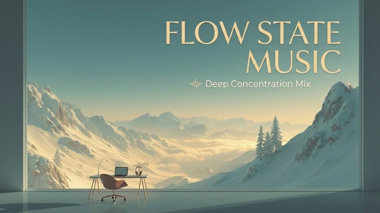 Deep focus music 2026 | Flow state music - Luxury ambient productivity & study music 2026