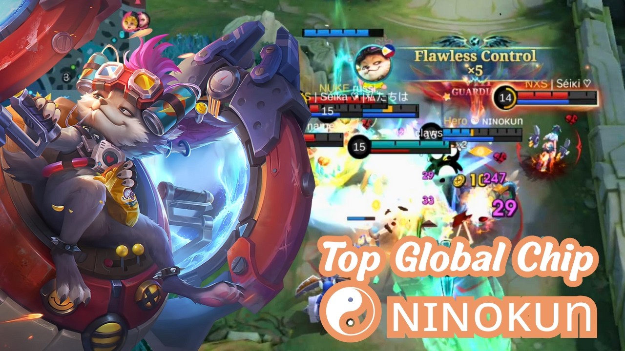 Top Global Chip - ☯ ɴɪɴᴏᴋᴜn - Mobile Legends Emblem, Build and Gameplay