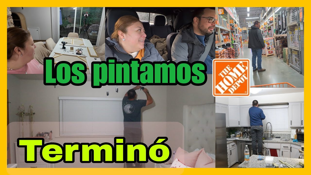 Lo pintamos Ya termimo con los cortineros