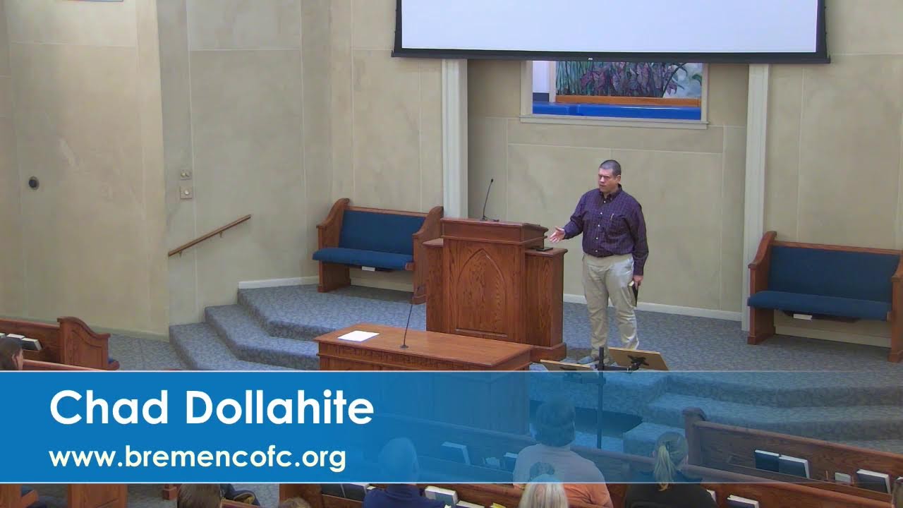 Chad Dollahite - 01/14/26 - Wed. Bible Study - Proverbs, Section 2 - Speech (Gossip/Slander)