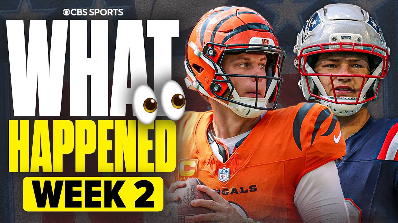 Biggest WINNERS & LOSERS From NFL Week 2 | How Severe is Joe Burrow's Injury, Drake Maye Goes OFF